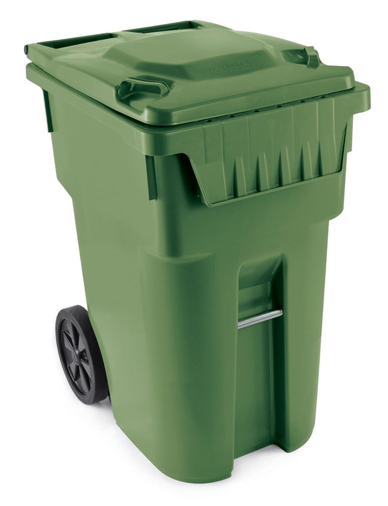 IPL Mastercart Plastic Rectangular Wheeled Compost Bin/Recycling Bin, Assorted Colours, 360-L I0