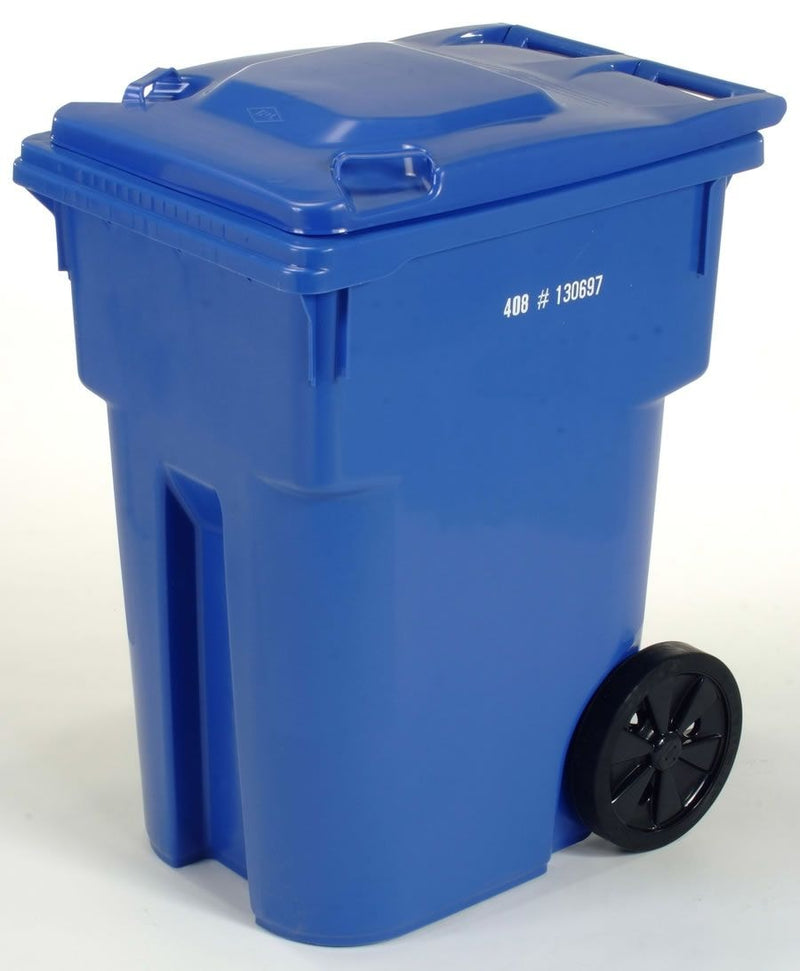 IPL Mastercart Plastic Rectangular Wheeled Compost Bin/Recycling Bin/Garbage Can, Assorted Colours, 360-L X0
