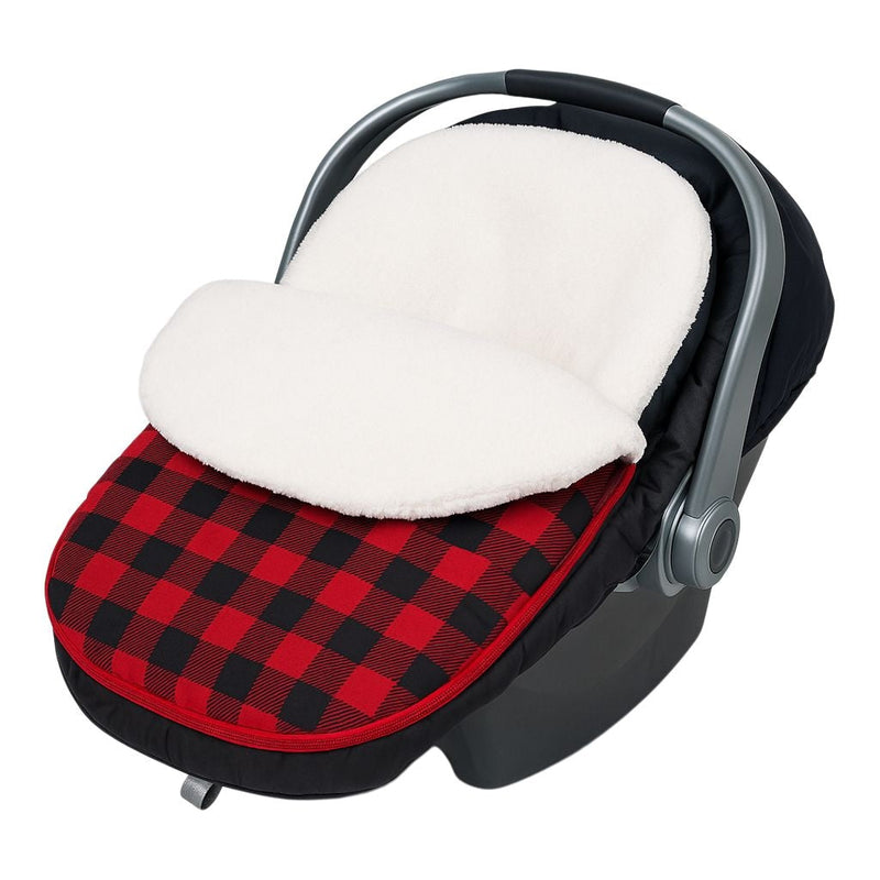 Jolly Jumper Cuddle Bag with Removable Top, Buffalo Plaid O4