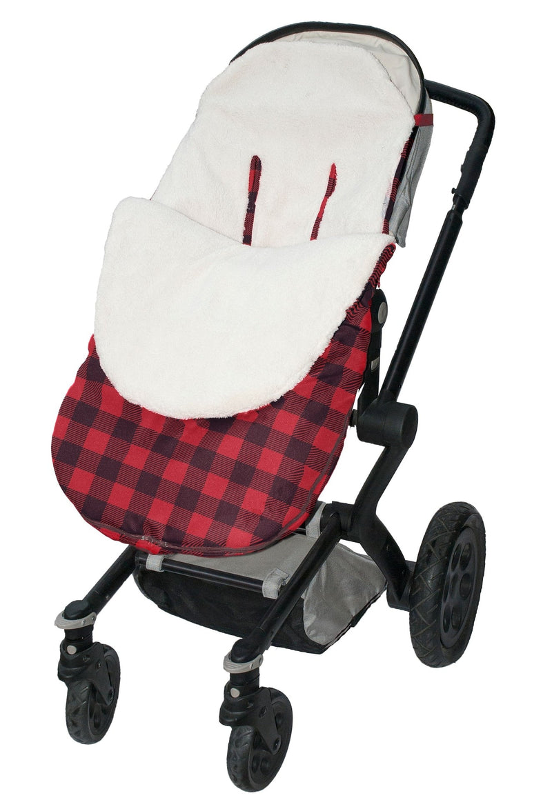Jolly Jumper Snuggle Bag, Fits Most Strollers, Buffalo Plaid M4