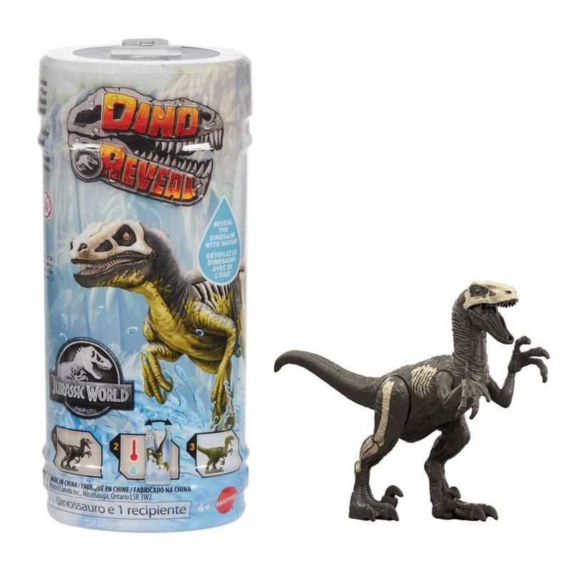 Jurassic World Dino Reveal Egg Toy, Assorted Species X3