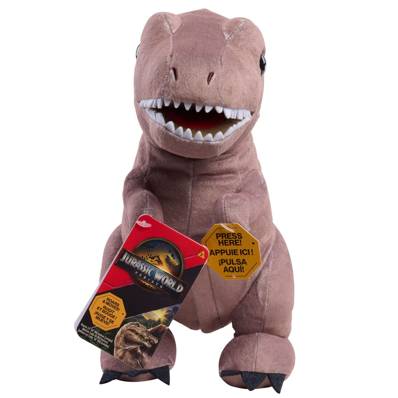 Jurassic World Roarin' T-Rex Animated Plush for Ages 3+ T5