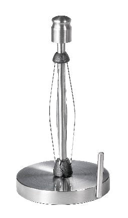 Kamenstein Perfect Tear Stainless Steel Upright Paper Towel Holder with Weighted Base, 13-in H A9