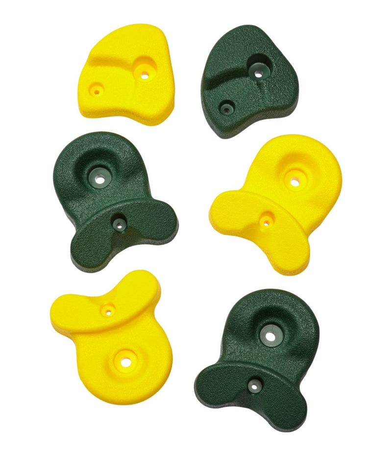 KidKraft Outdoor Swingset Accessory Climbing Holds/Grips/Rocks, 6-pk, Ages 3-10 Z8