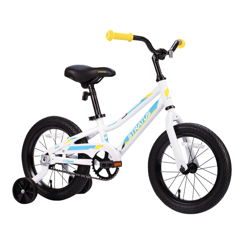 Kids' Stratus Jitterbug Bicycle, 14-in, White L2