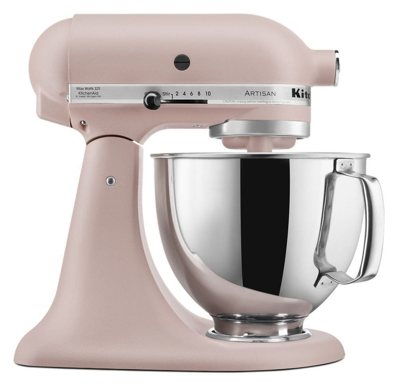 KitchenAid Artisan Series 5-Quart Tilt-Head Stand Mixer, Feathered Pink N7