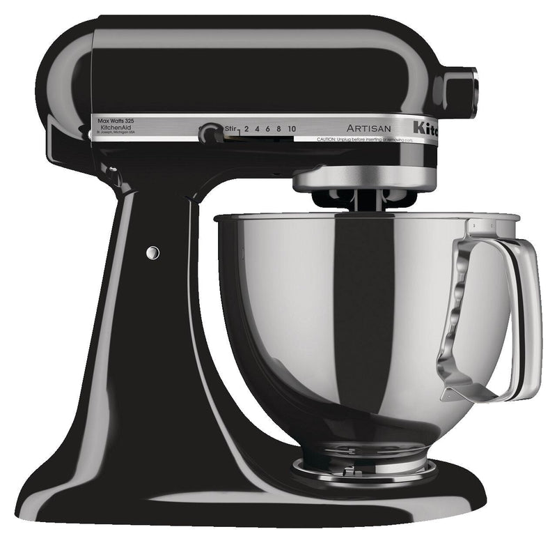 KitchenAid Artisan Series 5-Quart Tilt-Head Stand Mixer, Onyx Black H6