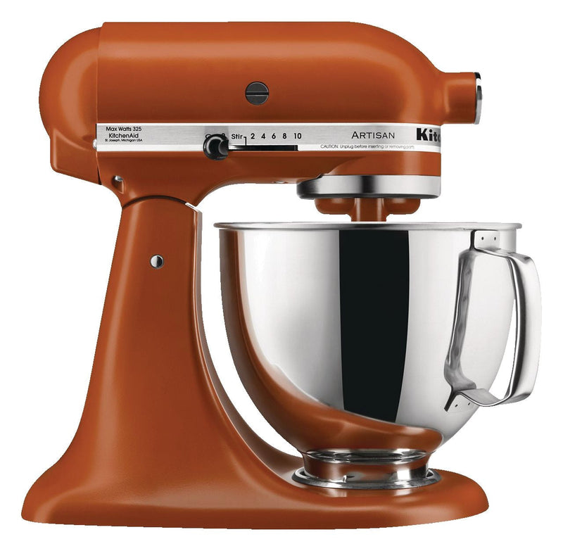 KitchenAid Artisan Series 5-Quart Tilt-Head Stand Mixer, Scorched Orange P5