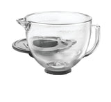 KitchenAid Artisan Tilt-Head Stand Mixer Bowl with Measurement Markings & Lid, 5qt
