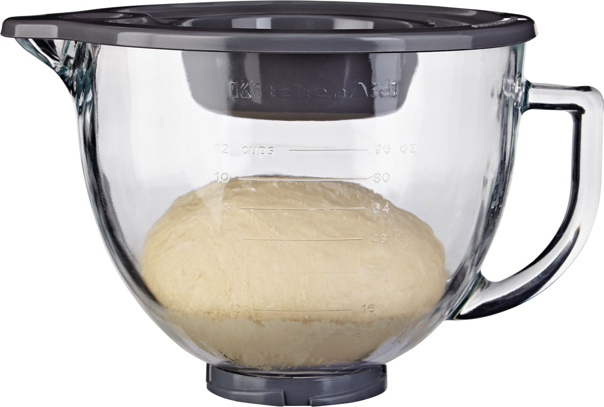 KitchenAid Artisan Tilt-Head Stand Mixer Bowl with Measurement Markings & Lid, 5qt