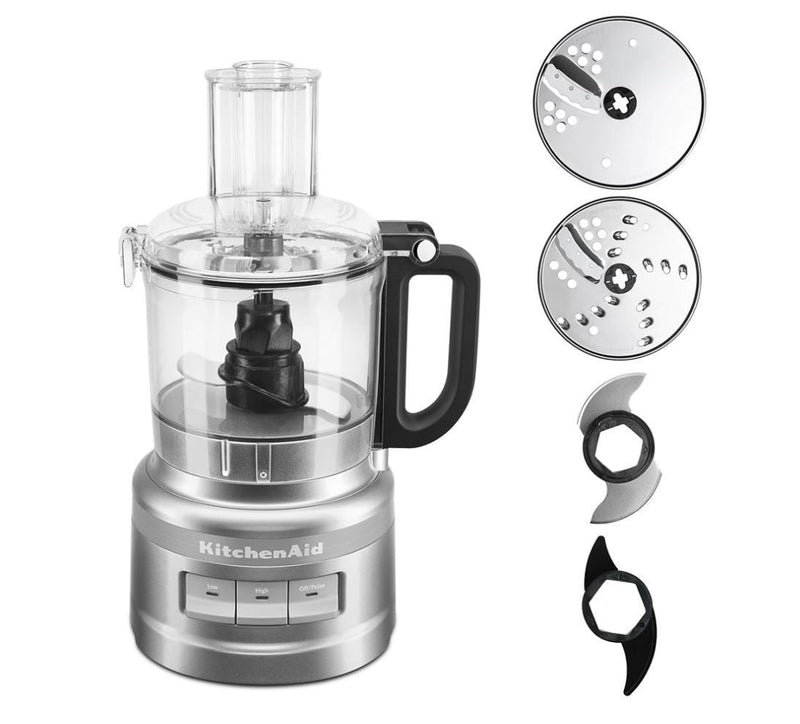 KitchenAid Food Processor Plus Contour Silver, 7 Cups U0
