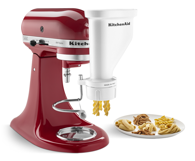 KitchenAid Gourmet Pasta Press Stand Mixer Attachment with 6 Change Discs J5
