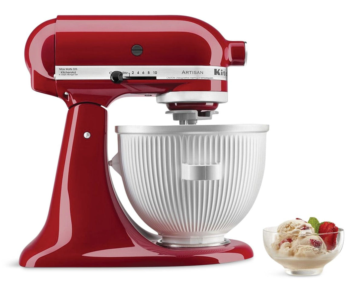 KitchenAid Ice Cream Maker Stand Mixer Attachment, 2-qt