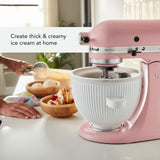 KitchenAid Ice Cream Maker Stand Mixer Attachment, 2-qt