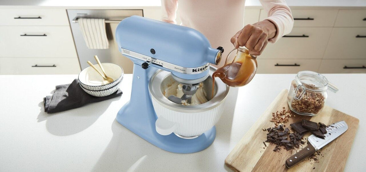 KitchenAid Ice Cream Maker Stand Mixer Attachment, 2-qt