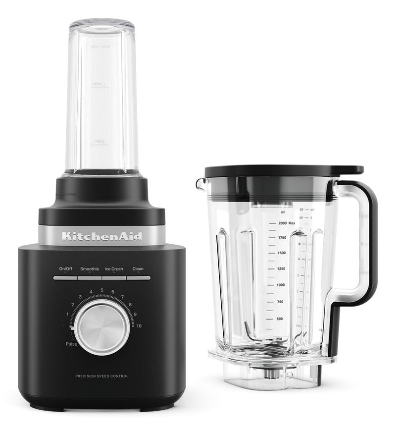 KitchenAid Single Blender with Jar, Precision Control, Black Y2