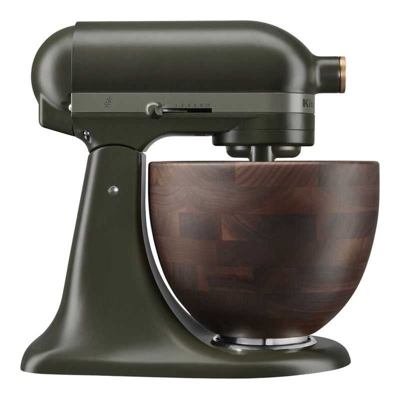KITCHENAID Stand Mixer with Wooden Bowl, Evergreen Z5