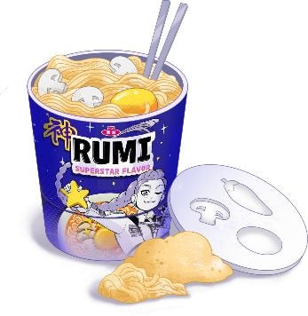 KPOP Demon Kinetic Sand Ramen