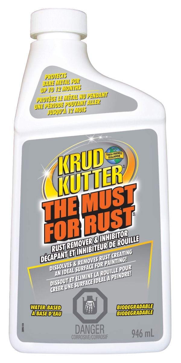Krud Kutter Water-Based Liquid Rust Remover & Inhibitor, Biodegradable, 946-mL Z1