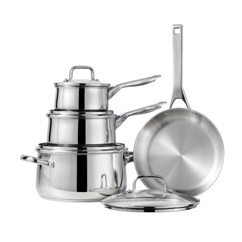 Lagostina Classico Stainless Steel Cookware Set, 8-pc N2