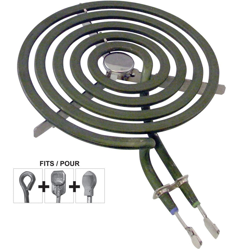 Laser 62476 GE Surface Stove Top Element, 1325W, 240V, 6-in N9