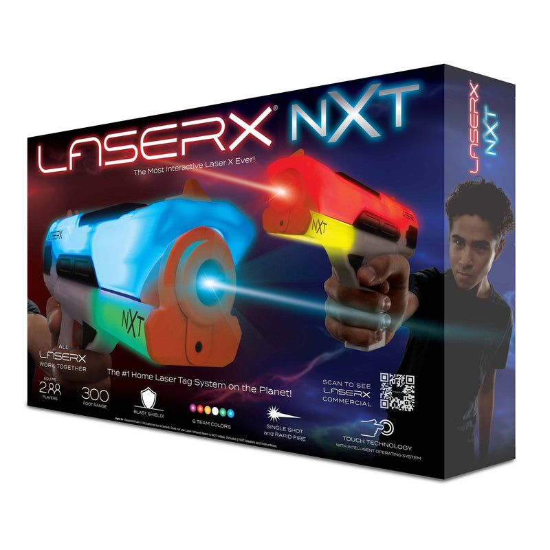 Laser X NXT 2-Player Toy Blaster Laser Tag Set for Ages 8+ J8