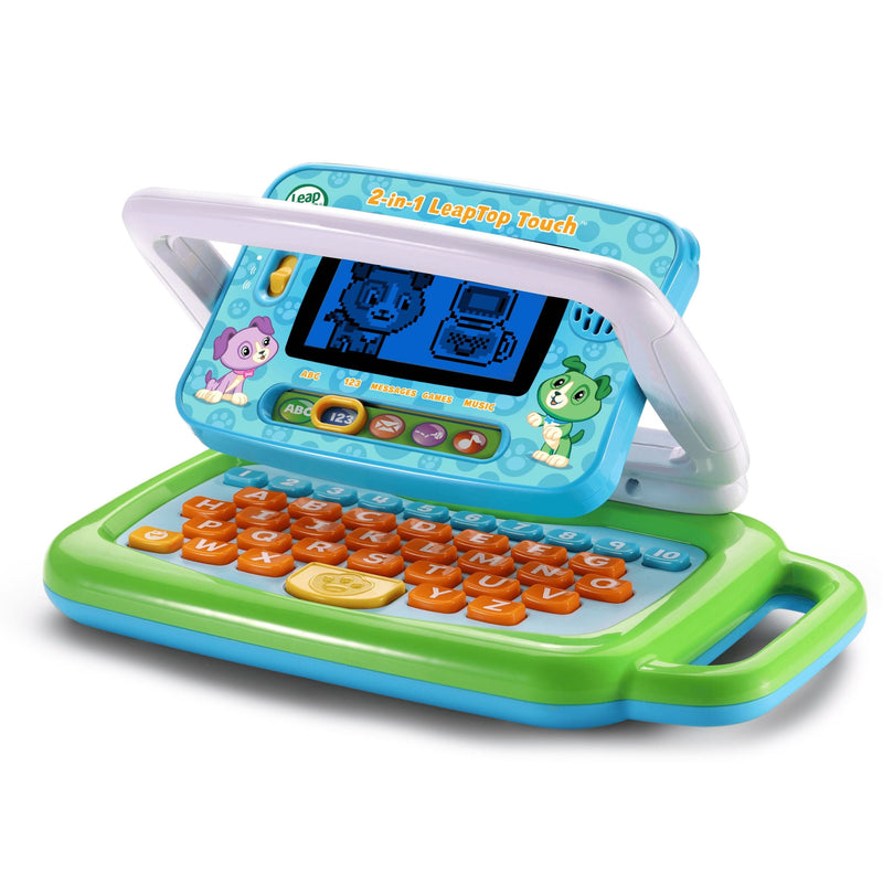 LeapFrog LeapTop Touch Laptop/Tablet, Learning Toy For Pre-School Kids, Ages 2+ X8