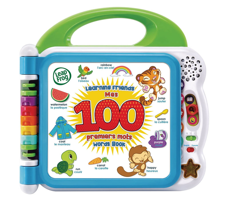 LeapFrog Learning Friends 100 Words Book Play Toy For Toddlers, Bilingual, Ages 18m+ X2