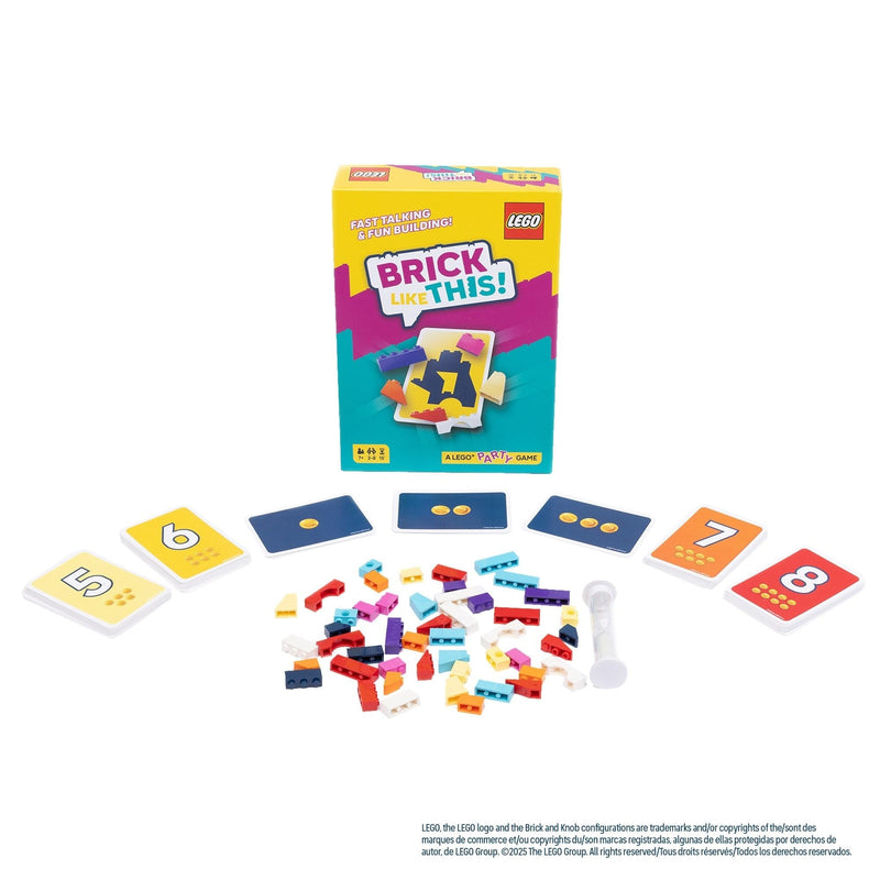 LEGO Brick Like This 2-8 Player Card Game for Ages 7+ V4