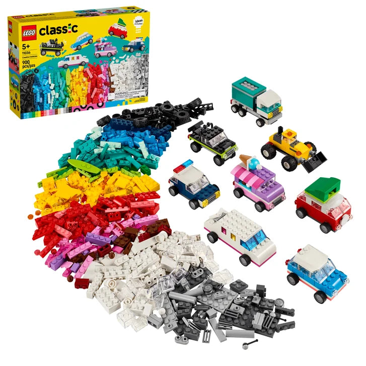 LEGO Classic Creative Vehicles Car Building Toy 11036 O0