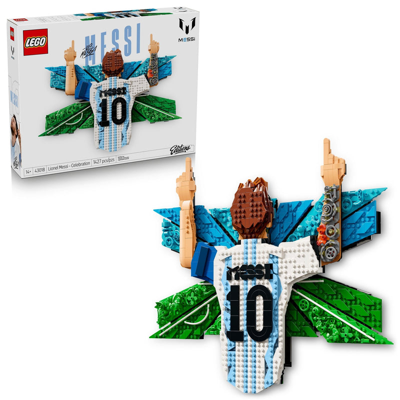 LEGO Editions Lionel Messi Celebration - 43018, 1427-pcs, Ages 14+ G9