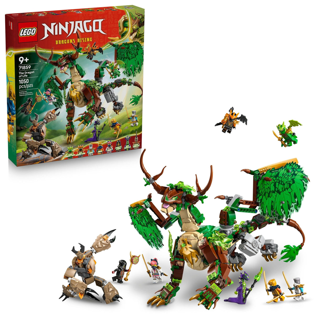LEGO Ninjago The Dragon Of Life - 71859, 1050-pcs, Ages 9+