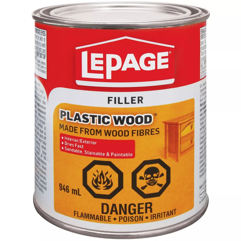 LePage Plastic Wood Filler, 946-mL S8