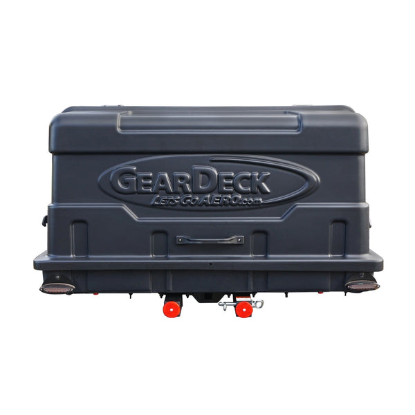 Let`s Go Aero GearDeck Slideout Cargo Carrier with LED, Black, 17-cu.ft E8