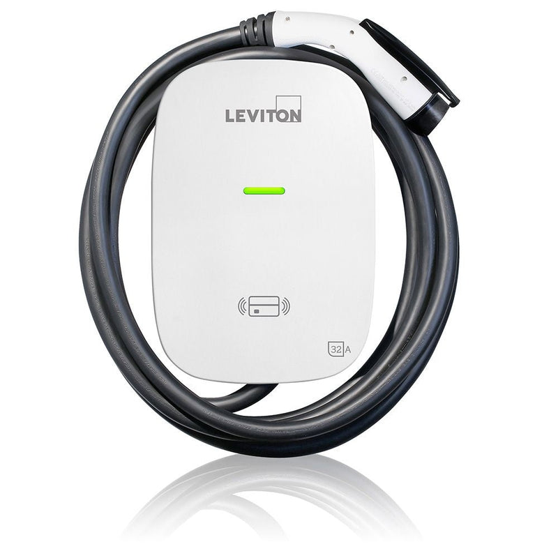 Leviton 32A Level 2 Hardwired J1772 EV Charger E9