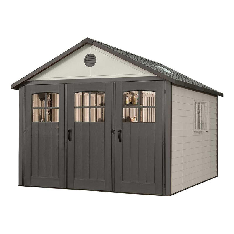 Lifetime Outdoor Storage Shed, 11-ft x 11-ft K8