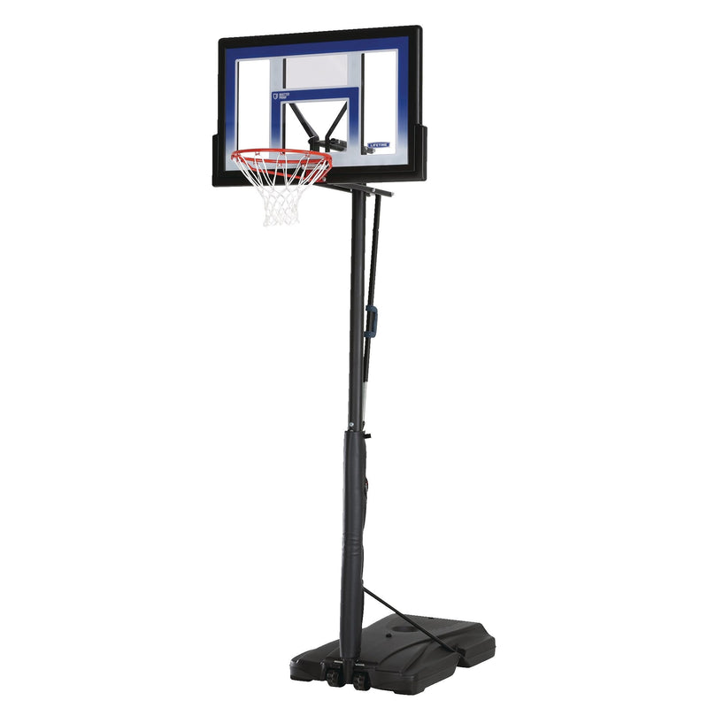 Lifetime Portable Adjustable Basketball Backboard, Hoop & Net System, 48-in M2