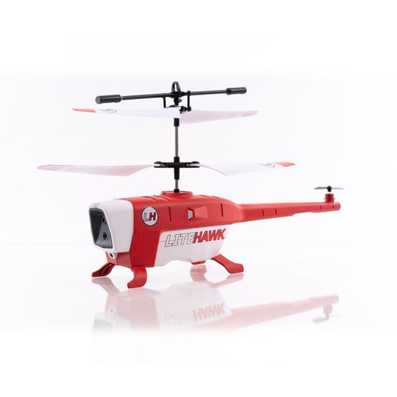 Litehawk Bravo 3-Channel Remote Controlled Front Avoidance Toy Helicopter for Ages 8+ O1