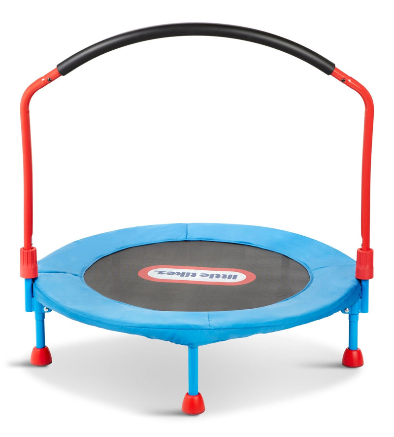 Little Tikes Outdoor/Indoor Portable Bounce Round Trampoline, 3-ft, Ages 3+, Blue X4