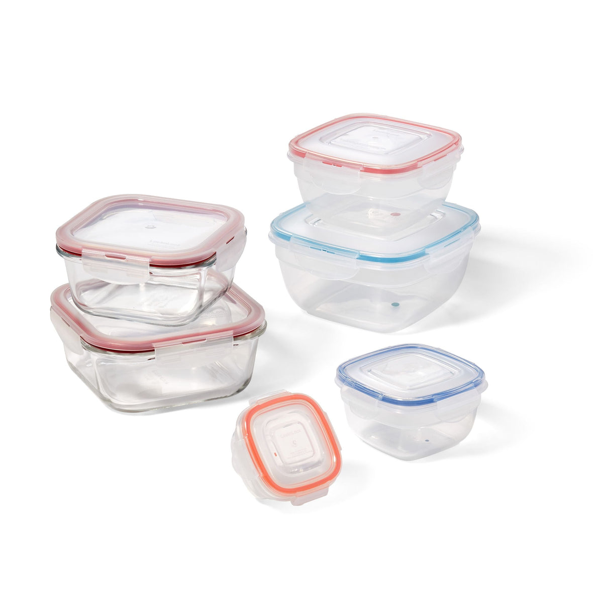 LockNLock by Starfrit Easy Match Food Container Set, 12-pc