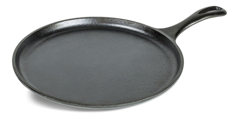 Lodge Seasoned Cast-Iron Griddle with Raised Edges, 10.5-in L2