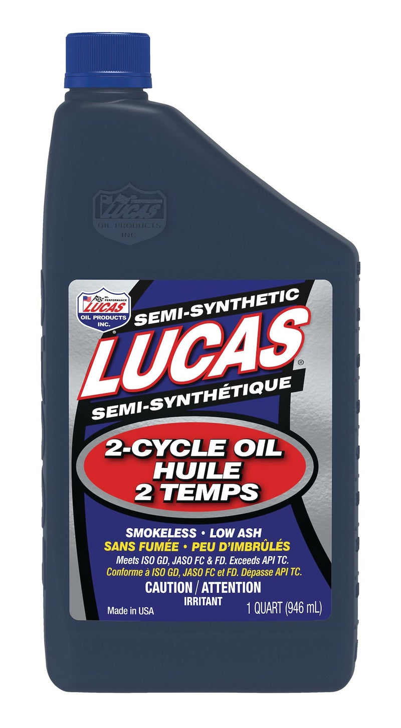 Lucas Oil 2-Stroke Semi-Synthetic Oil, 946-mL R7