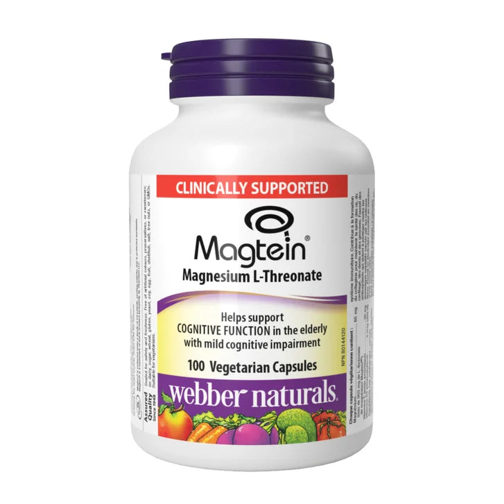 Magtein Magnesium L-Threonate 100 Vcaps L2