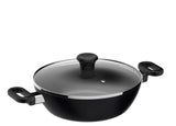Maharaja 3.4qt Non-Stick Karahi with lid 26cm 10.25in