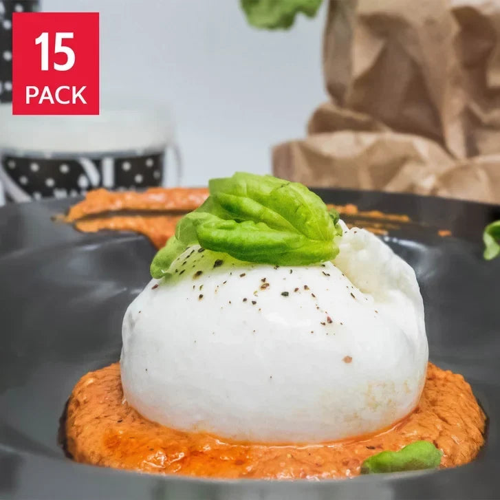 Maldera Burrata Cheese 100 g (3.5 oz) 15 pack D1