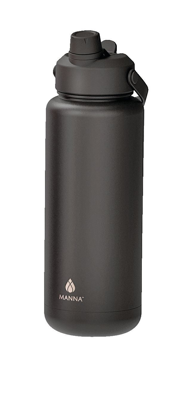 Manna Ranger Dual Mouth Water Bottle, 32-oz, Insulated, with Top Handle H0