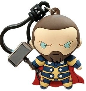 Marvel 3D Character Foam Bag Clips in Blind Bag, Assorted, Bilingual L0