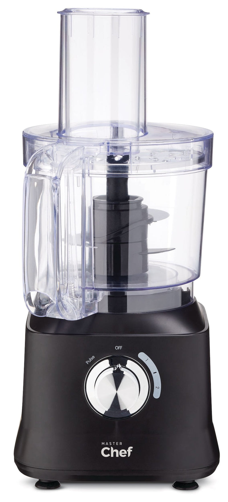 MASTER Chef 2-Speed Electric Food Processor with Pulse Function, Black U6