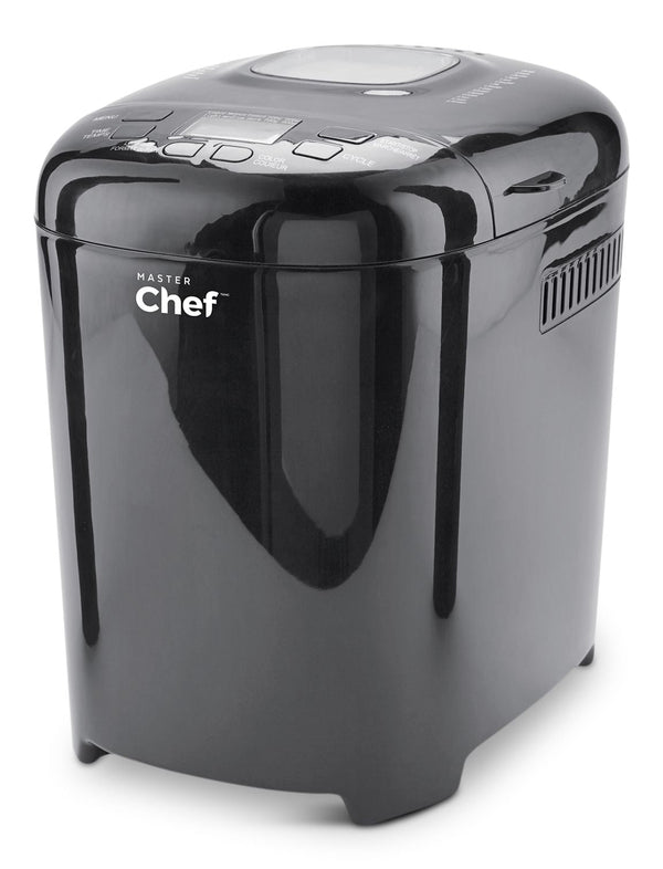 MASTER Chef Bread Maker with 12 Digital Functions, Black, 2lb S7