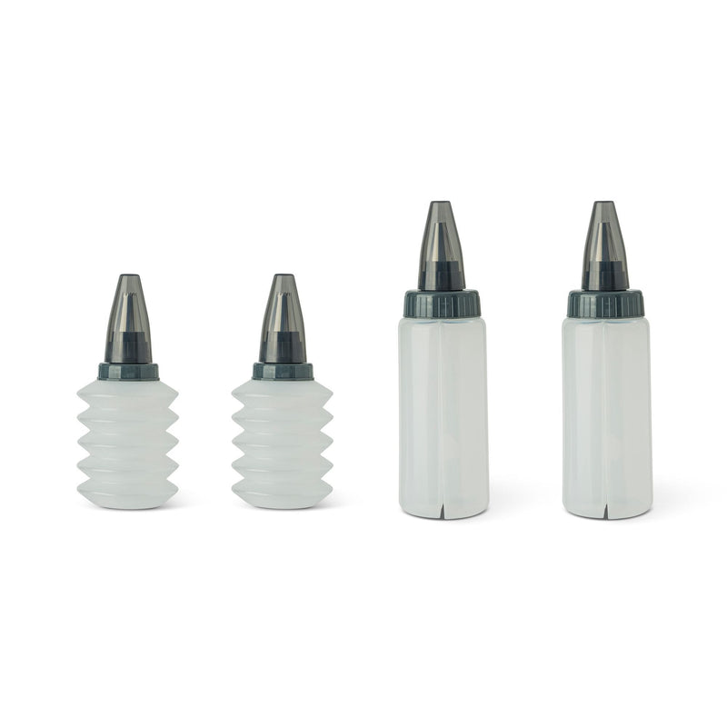 Master Chef Icing Bottle Set with 4 Different Tips, 4-pc H5